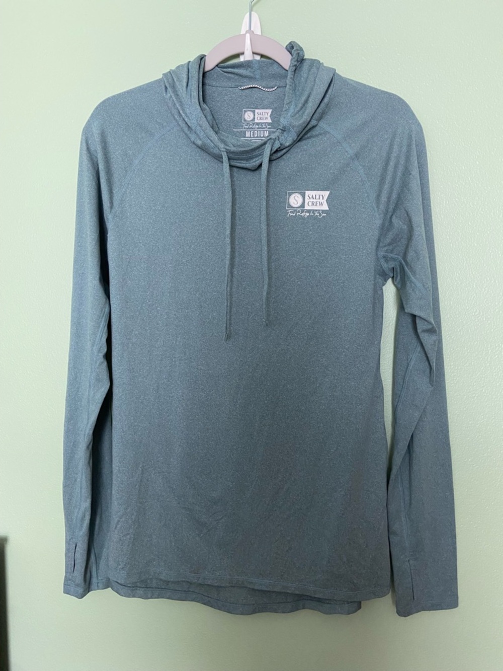 Salty Crew Women’s Seafoam Lightweight Hooded Pullover